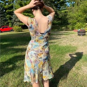 Diane Von Frustenberg SILK Dress and slip